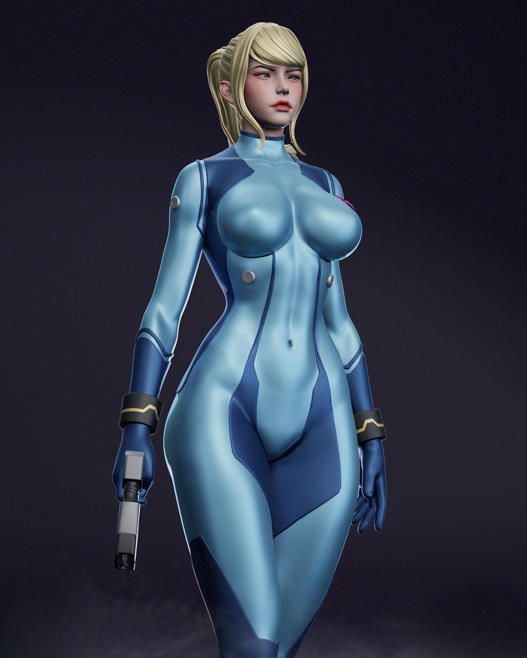 0869 Samus Aran - STL 3D Print Files