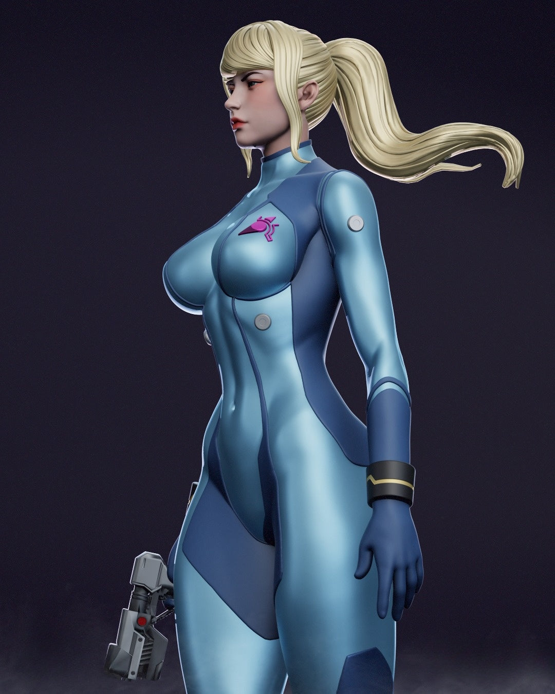 0869 Samus Aran - STL 3D Print Files