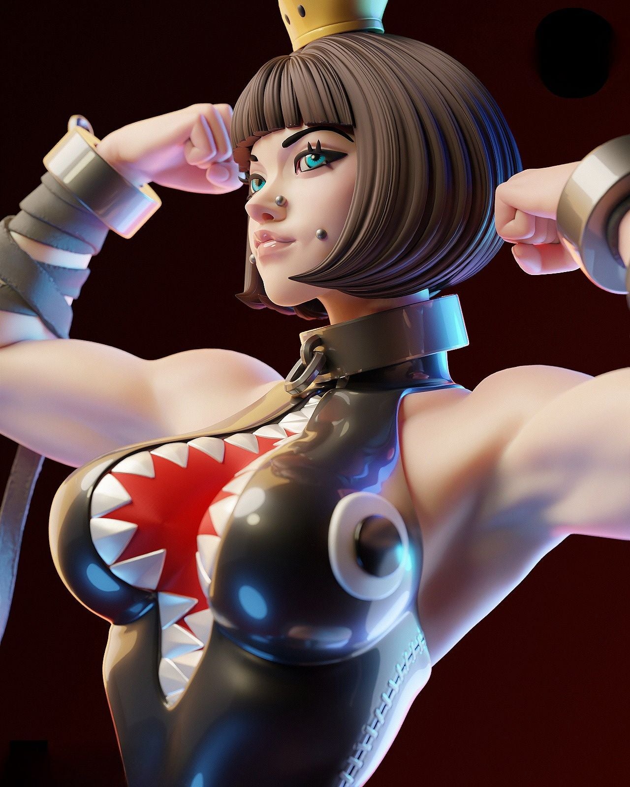 0304 Chompette Fitness Ver - STL 3D Print Files