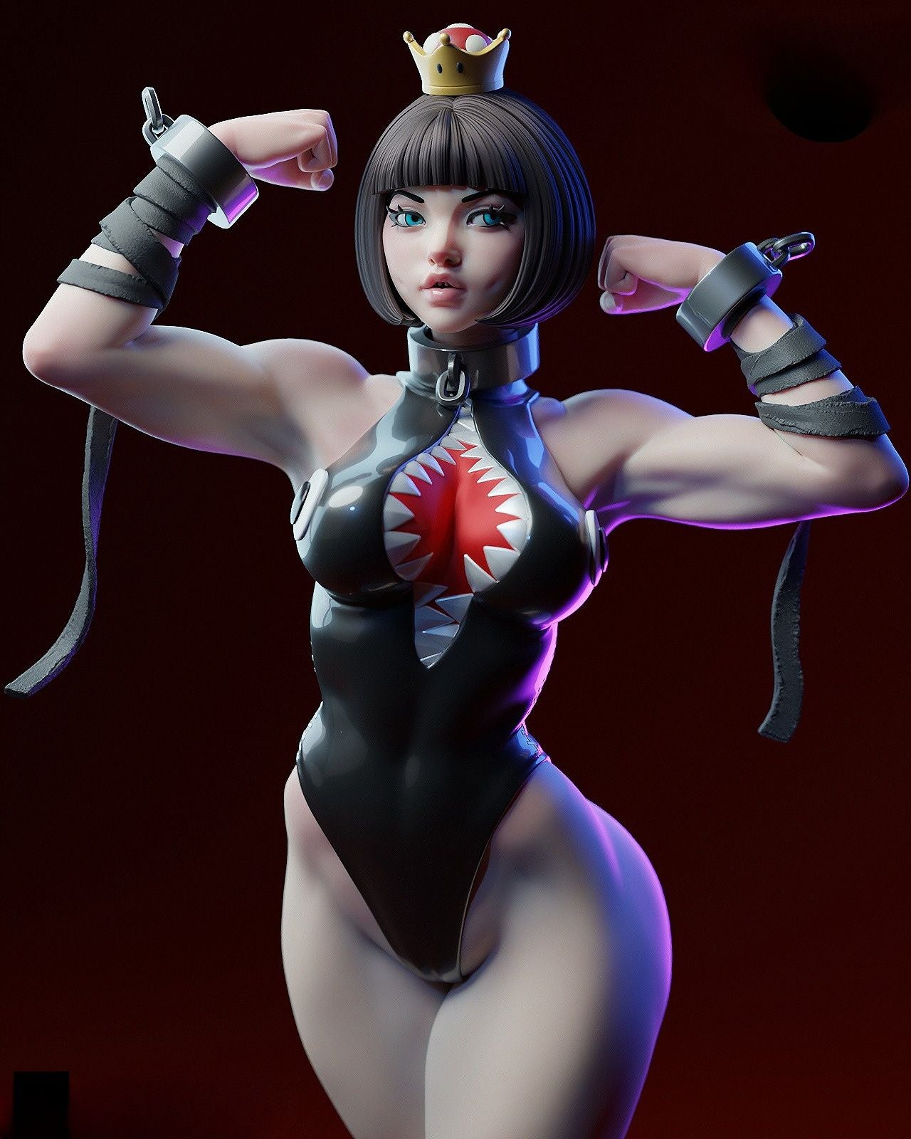 0304 Chompette Fitness Ver - STL 3D Print Files