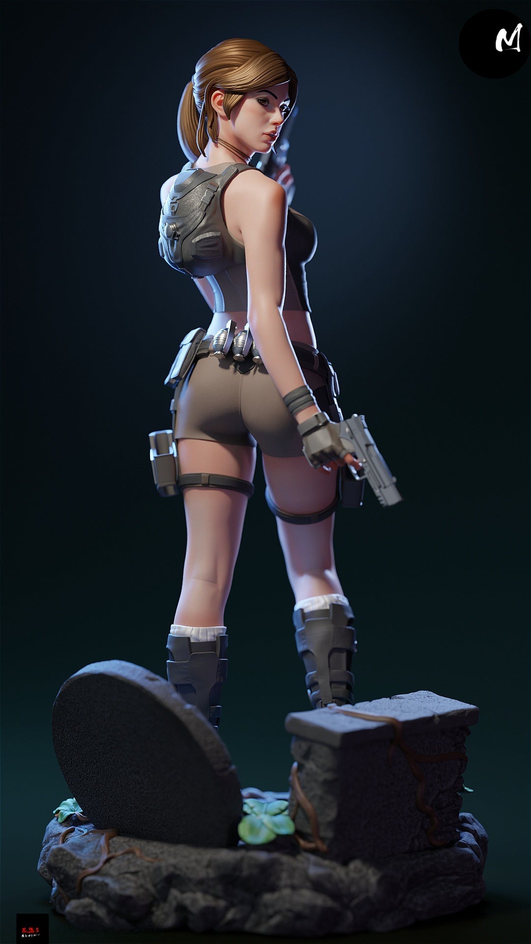 1011 Lara Croft Tomb Raider - STL 3D Print Files