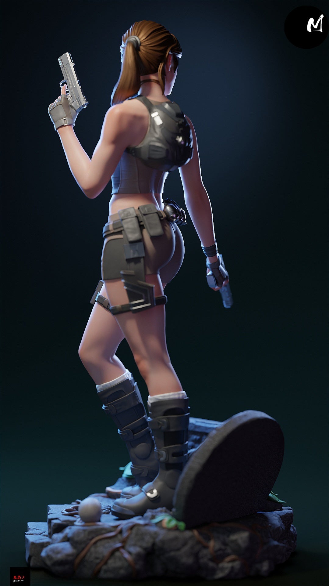 1011 Lara Croft Tomb Raider - STL 3D Print Files
