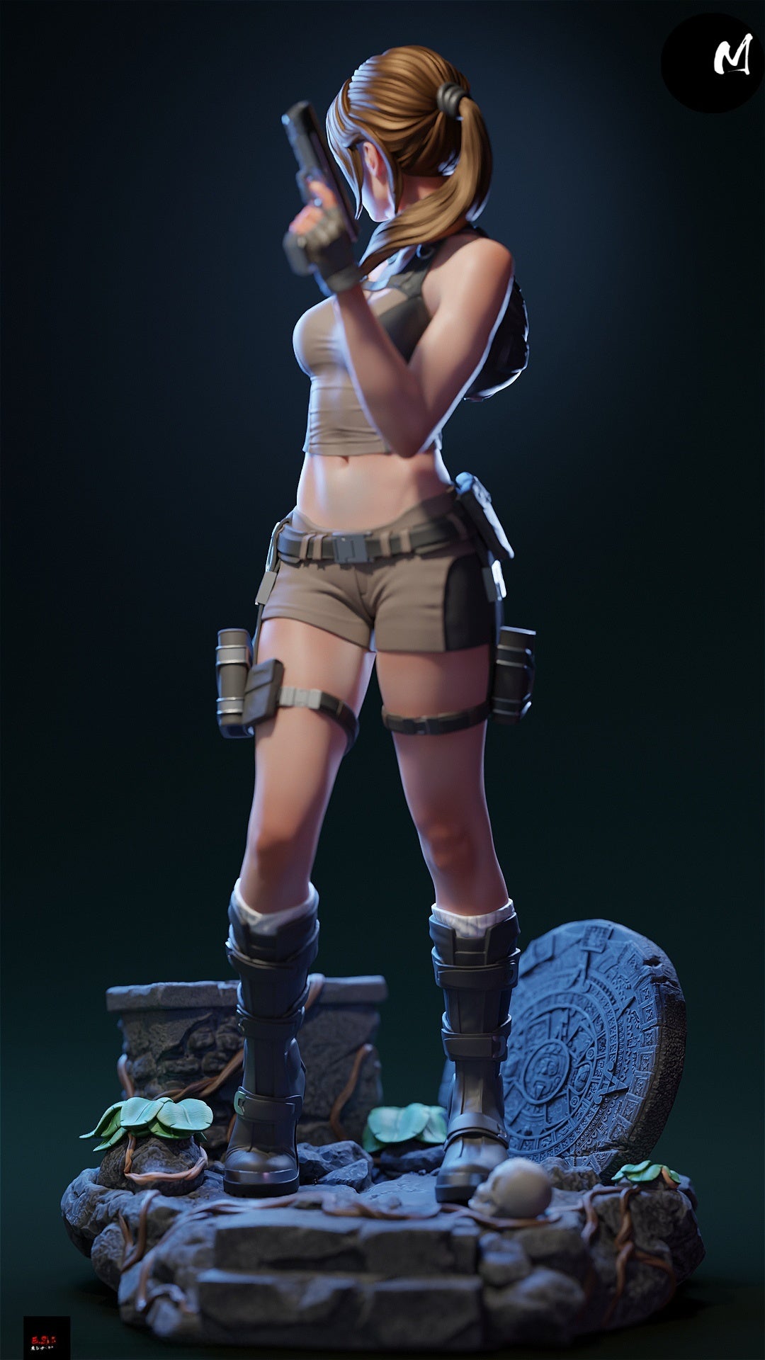 1011 Lara Croft Tomb Raider - STL 3D Print Files