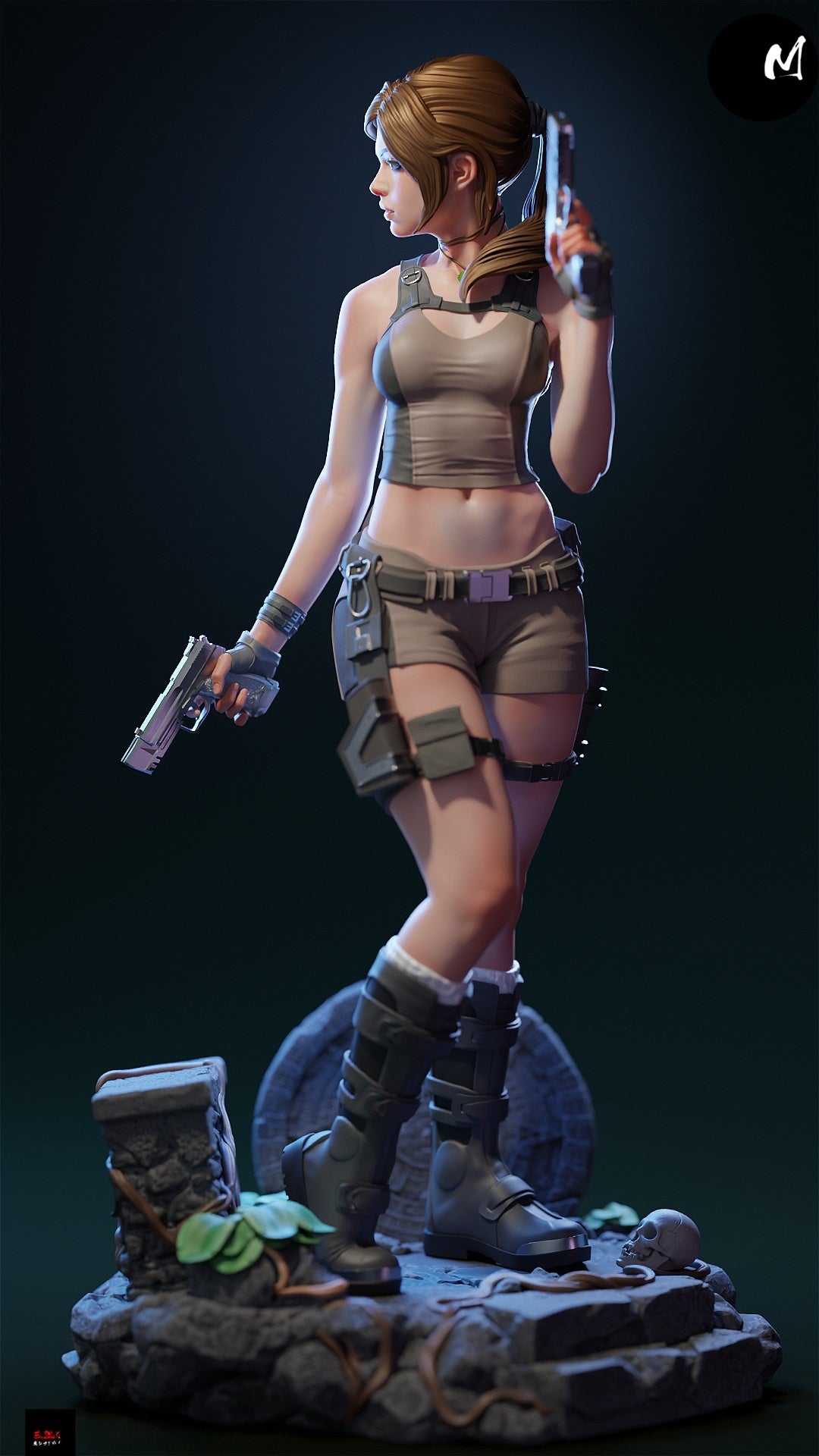 1011 Lara Croft Tomb Raider - STL 3D Print Files