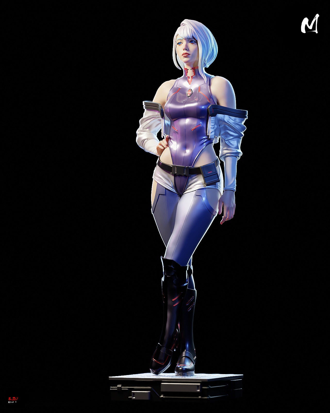 1621 Lucy_Cyberpunk Edgerunners NSFW - STL 3D Print Files
