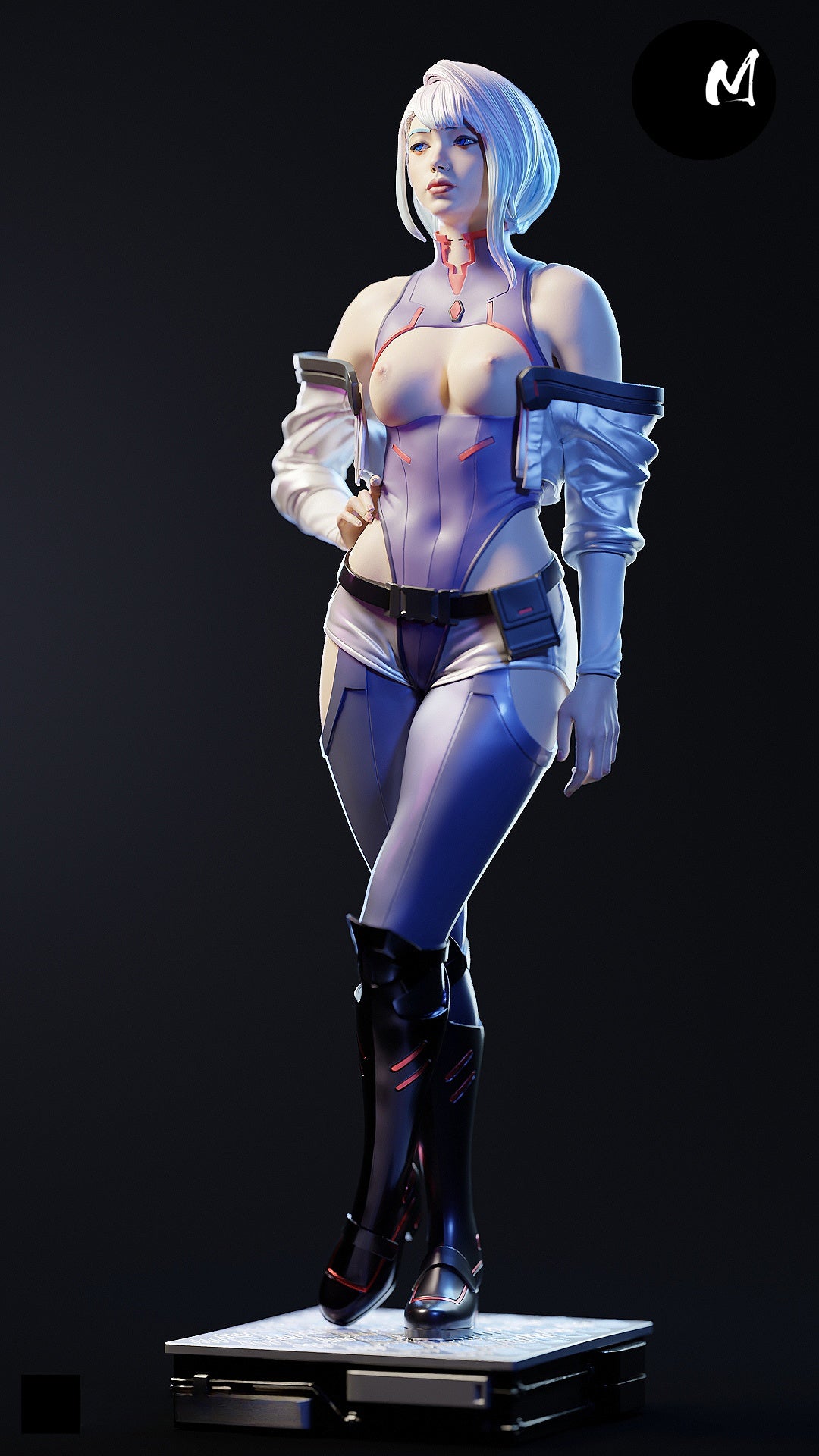 1621 Lucy_Cyberpunk Edgerunners NSFW - STL 3D Print Files
