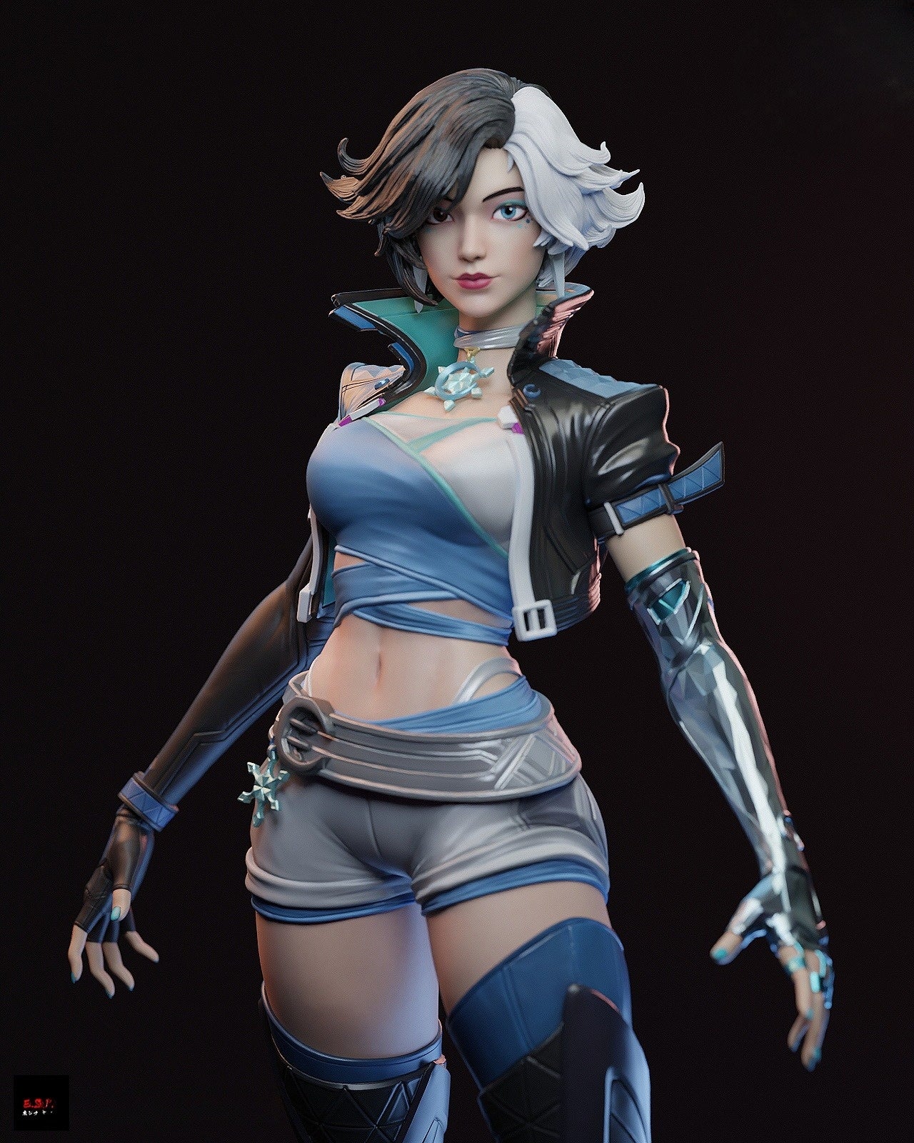 1186 Luna Snow_Marvel Rivals - STL 3D Print Files