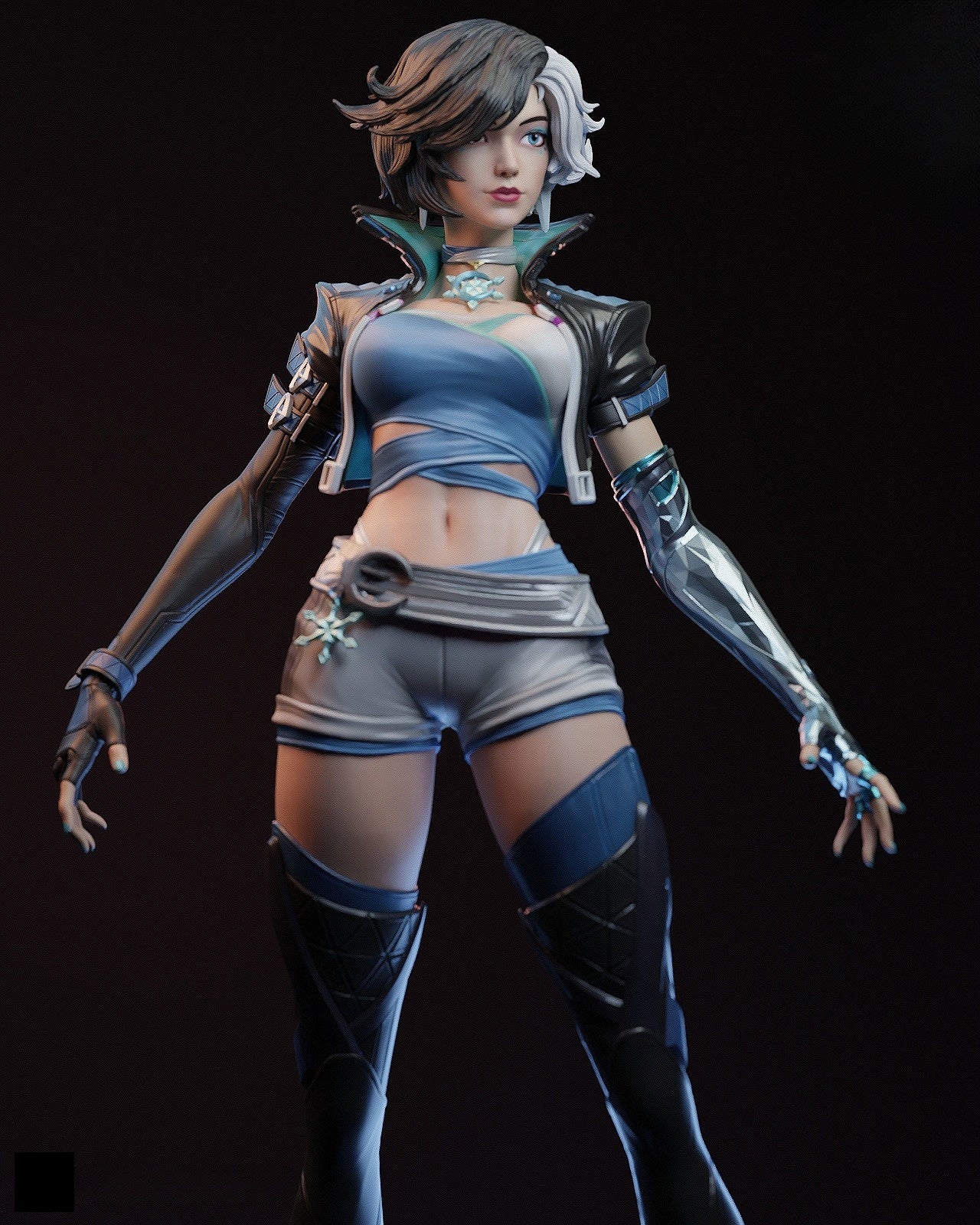 1186 Luna Snow_Marvel Rivals - STL 3D Print Files