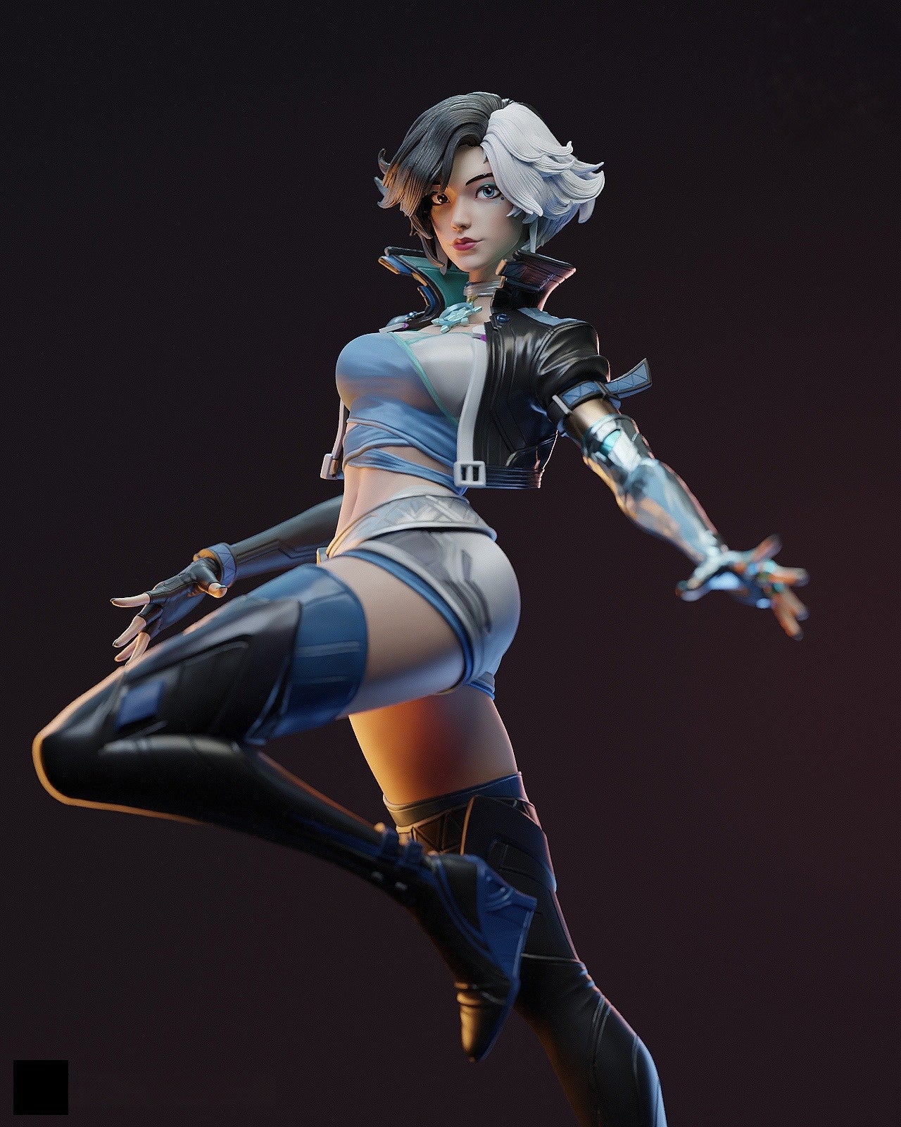 1186 Luna Snow_Marvel Rivals - STL 3D Print Files