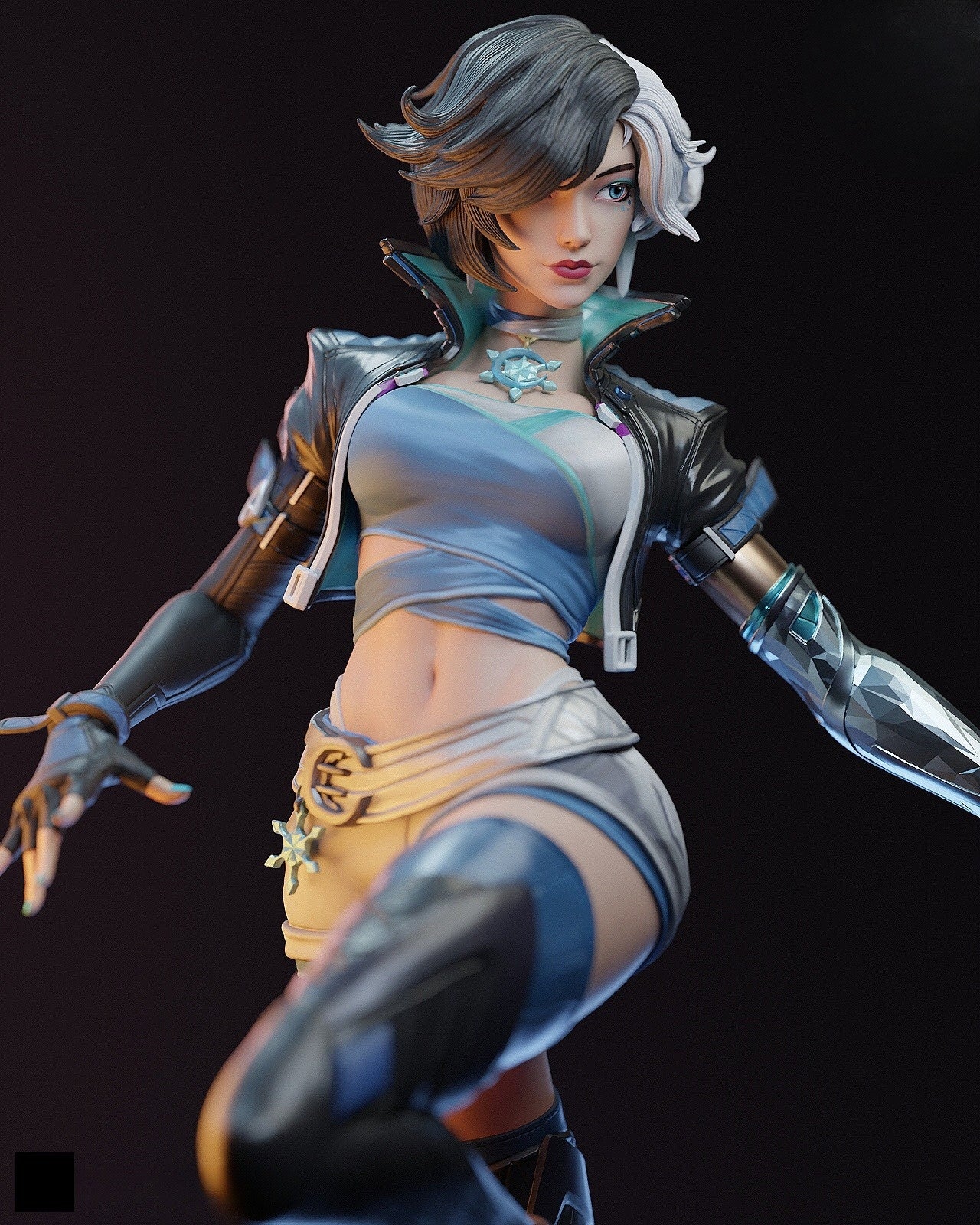 1186 Luna Snow_Marvel Rivals - STL 3D Print Files