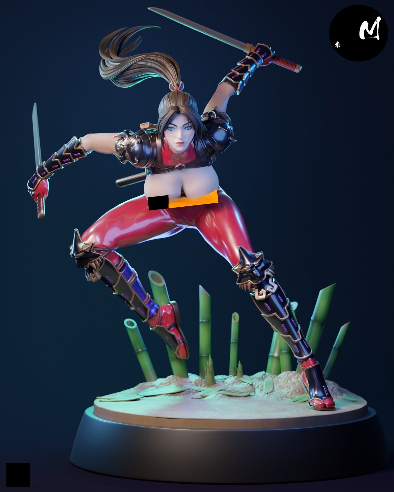 1650 Taki_Soulcalibur NSFW - STL 3D Print Files