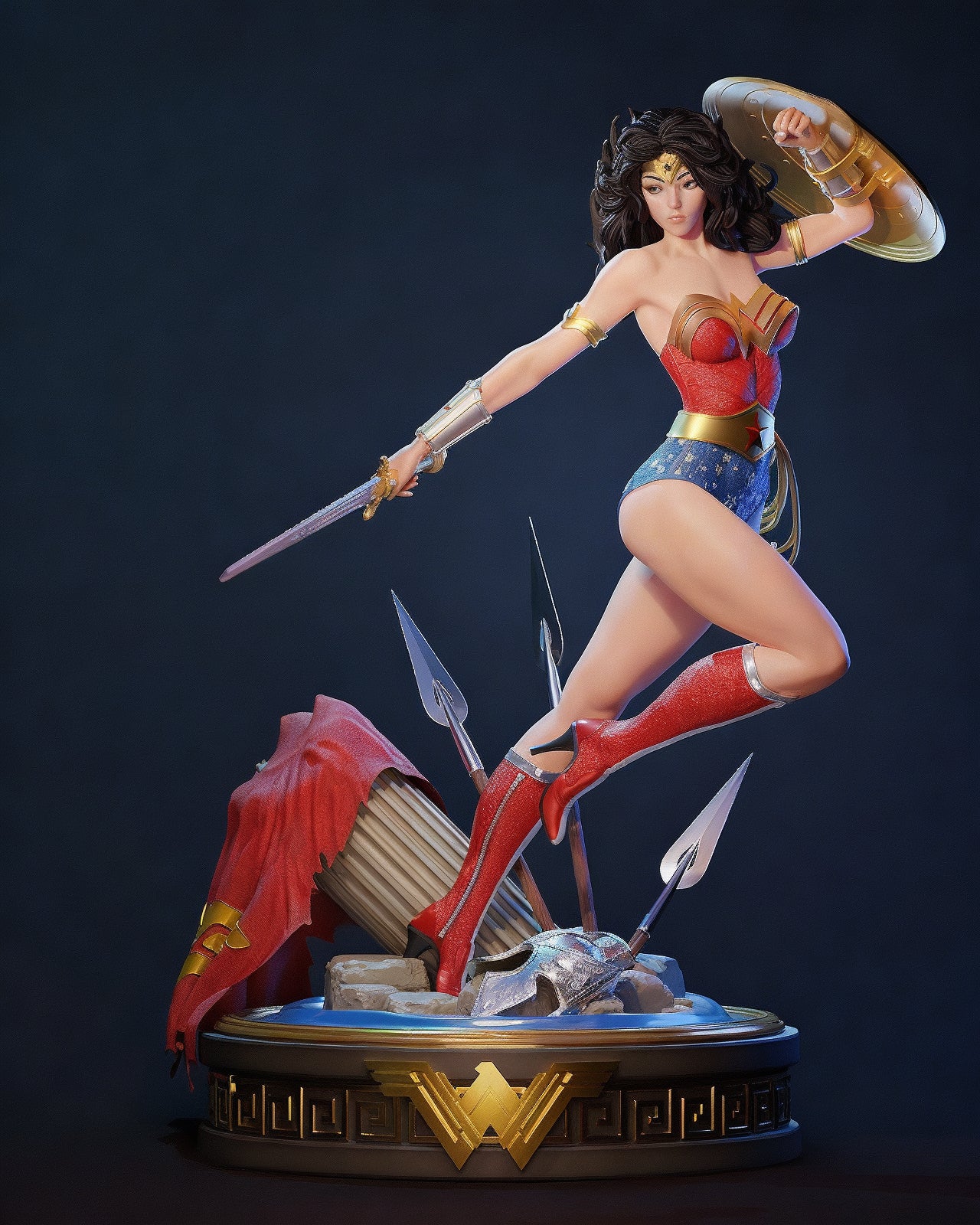 0999 Wedon Woman DC Comics NSFW - STL 3D Print Files
