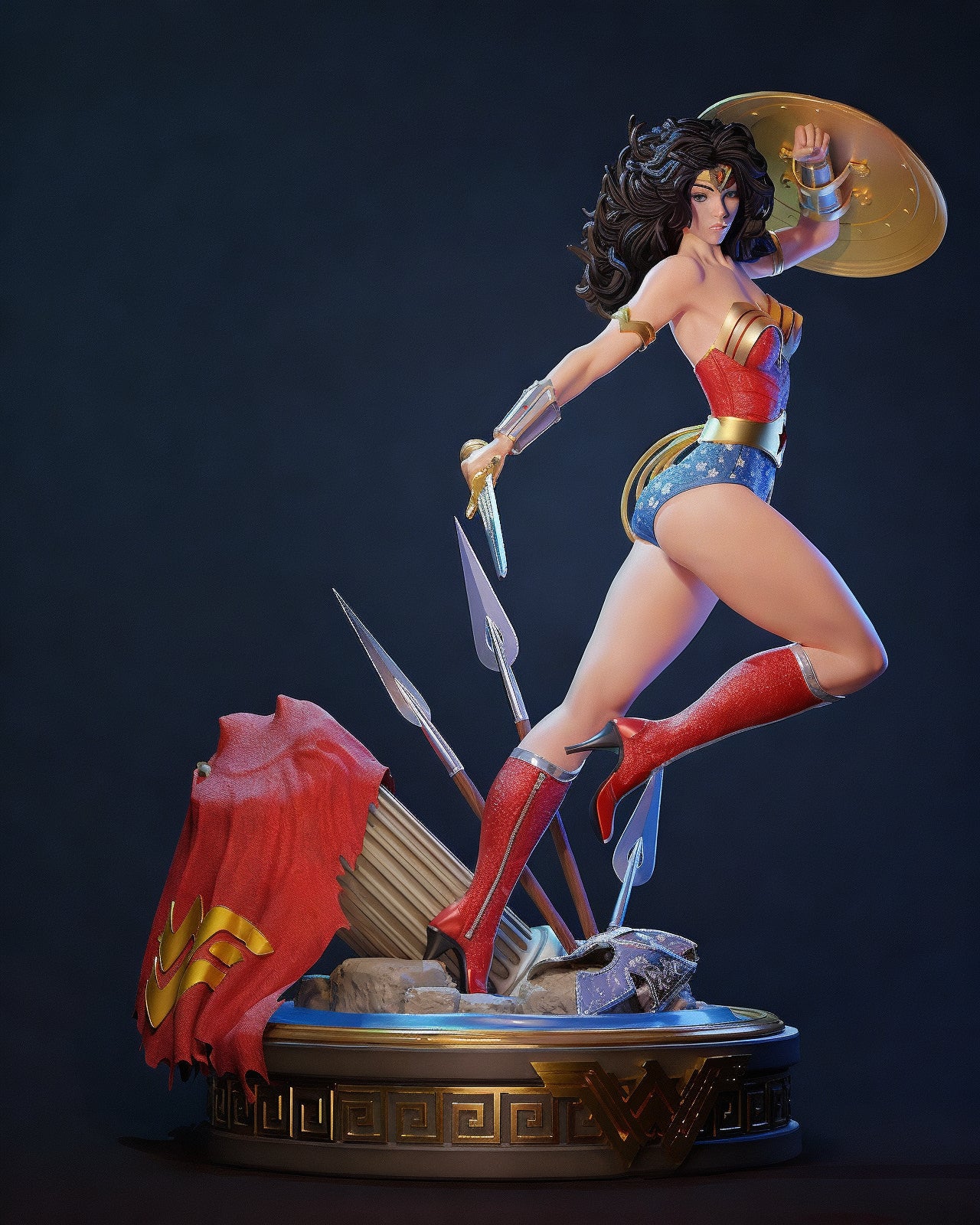 0999 Wedon Woman DC Comics NSFW - STL 3D Print Files