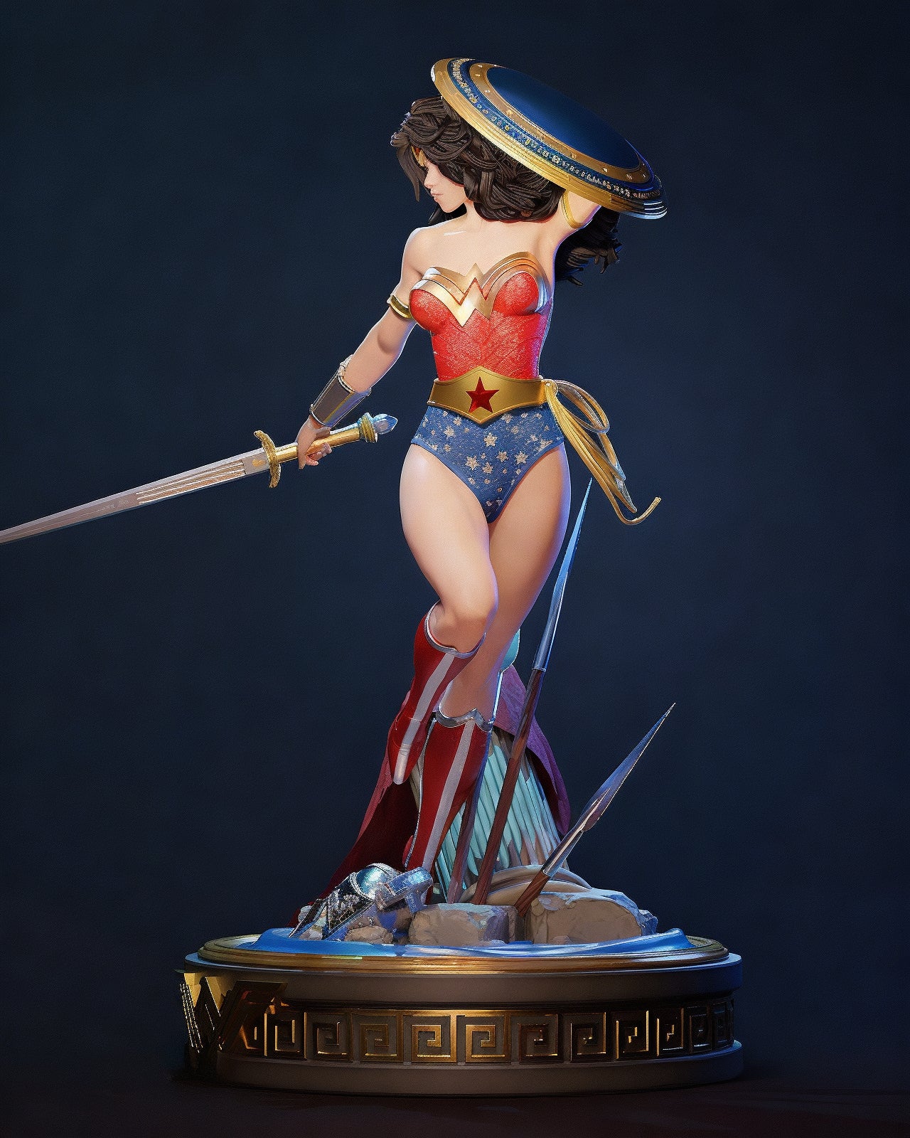 0999 Wedon Woman DC Comics NSFW - STL 3D Print Files