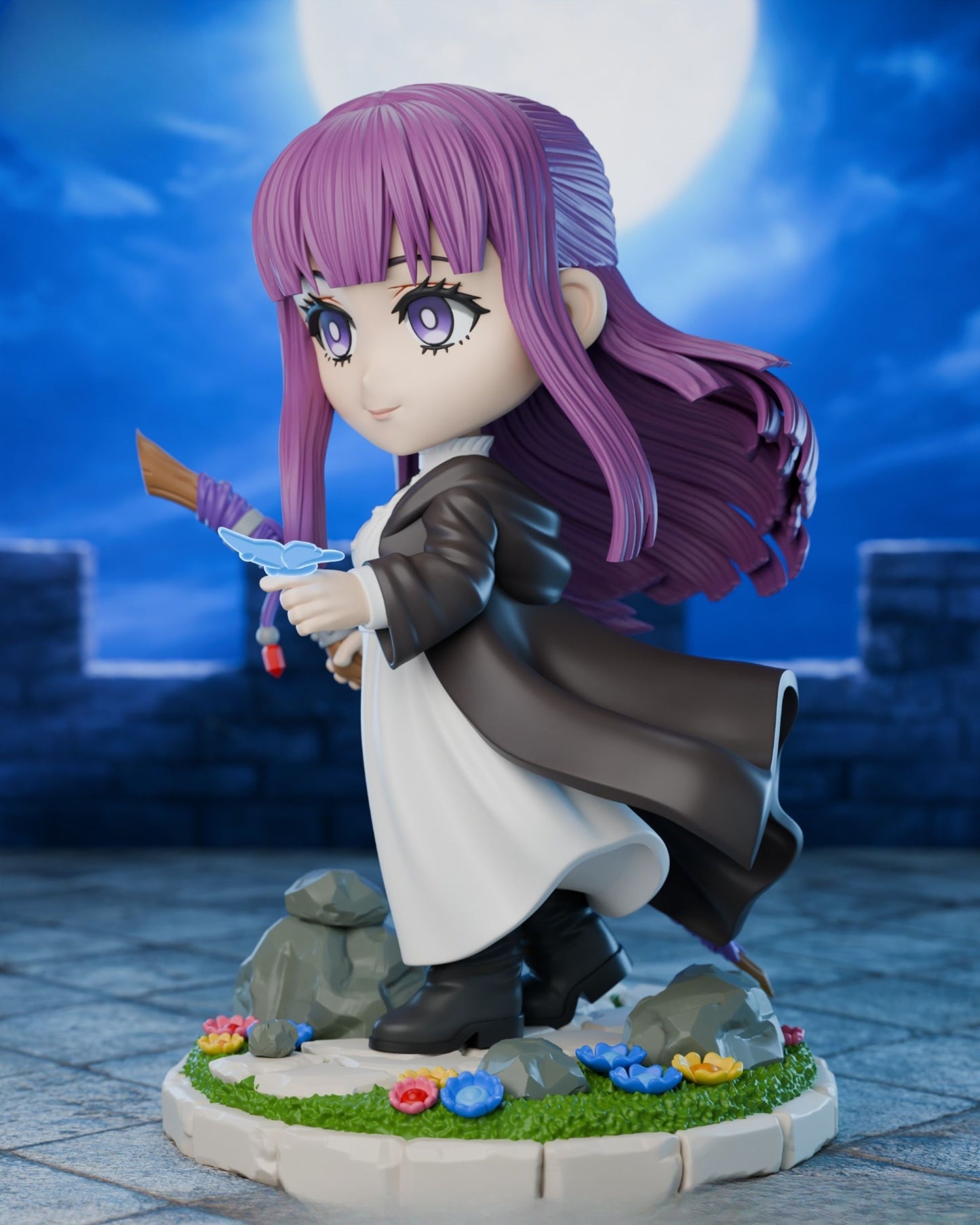 0572 Fern_Chibi - STL 3D Print Files