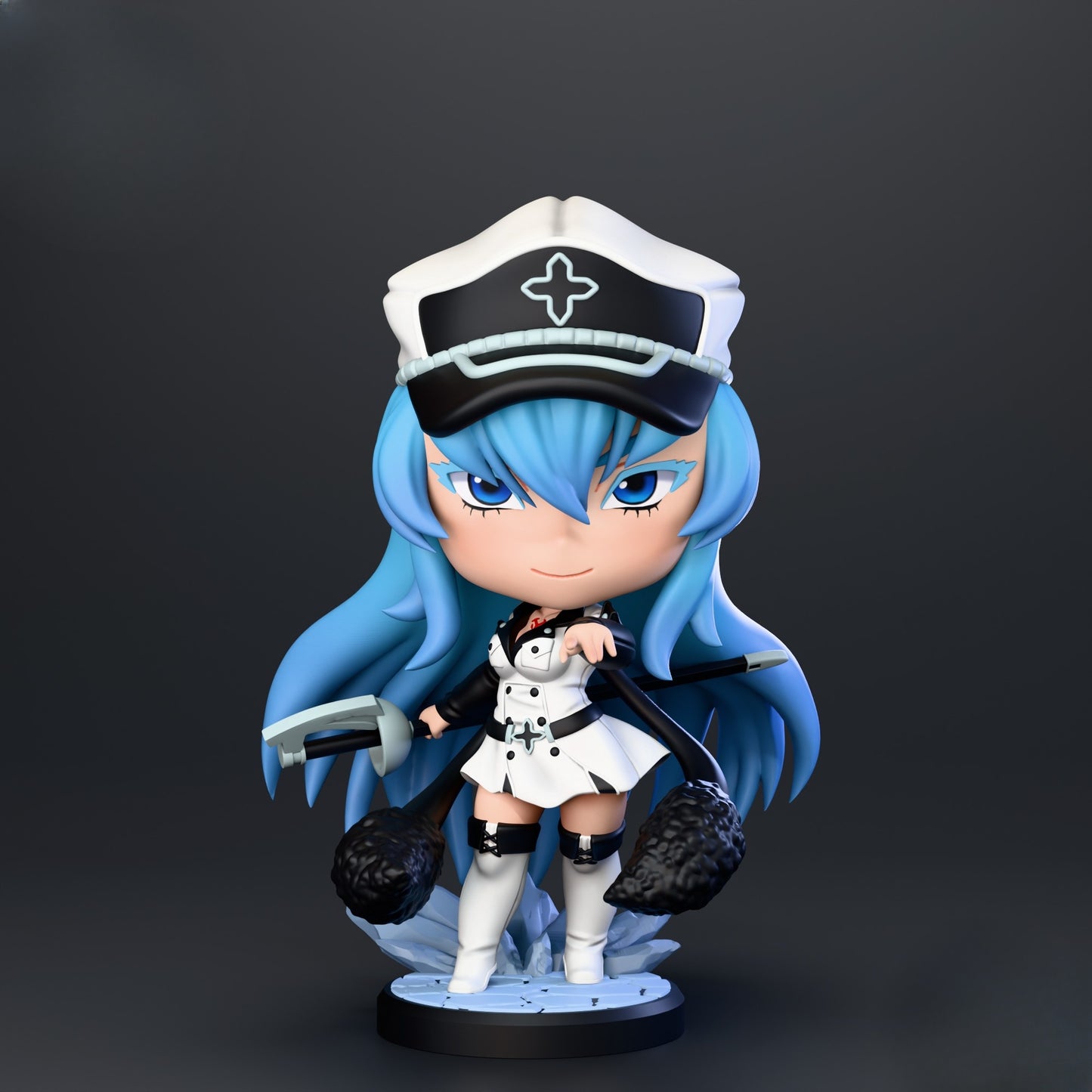 0668 Chibi Esdeath Akame ga Kill - STL 3D Print Files