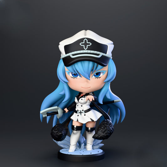 0668 Chibi Esdeath Akame ga Kill - STL 3D Print Files