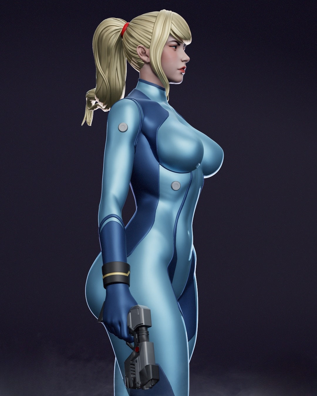0869 Samus Aran - STL 3D Print Files