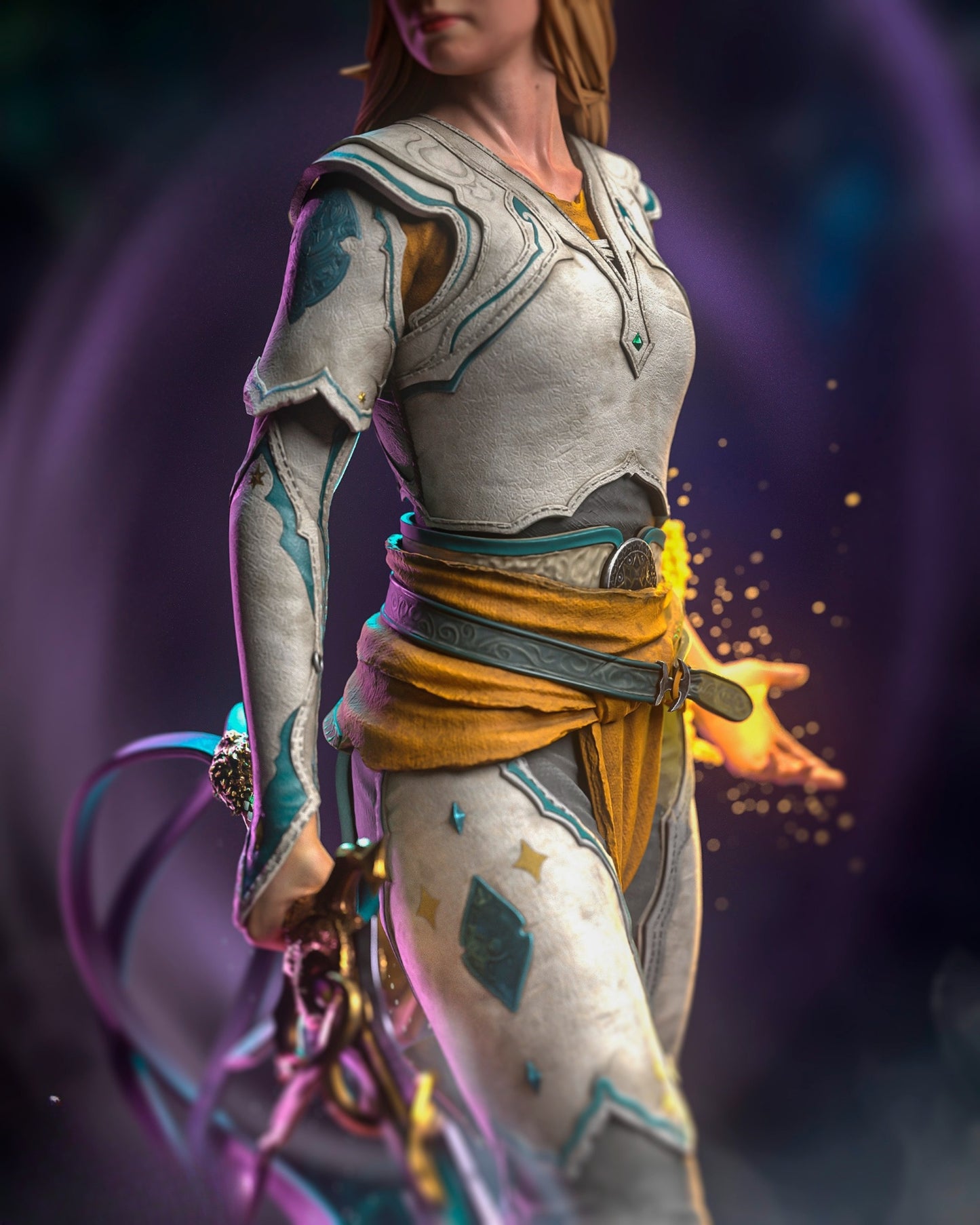 1582 Faye Laufey_God of War - STL 3D Print Files