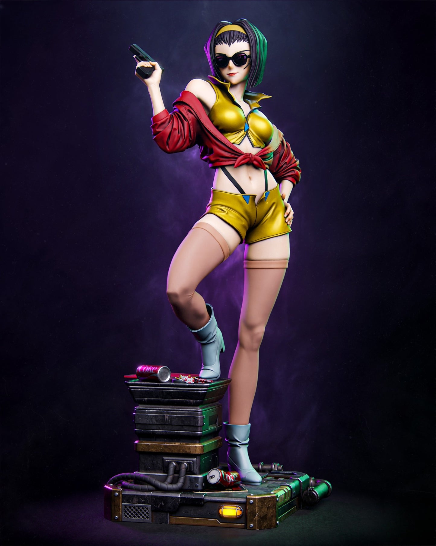 1367 Faye Valentine_Cowboy Bebop - STL 3D Print Files
