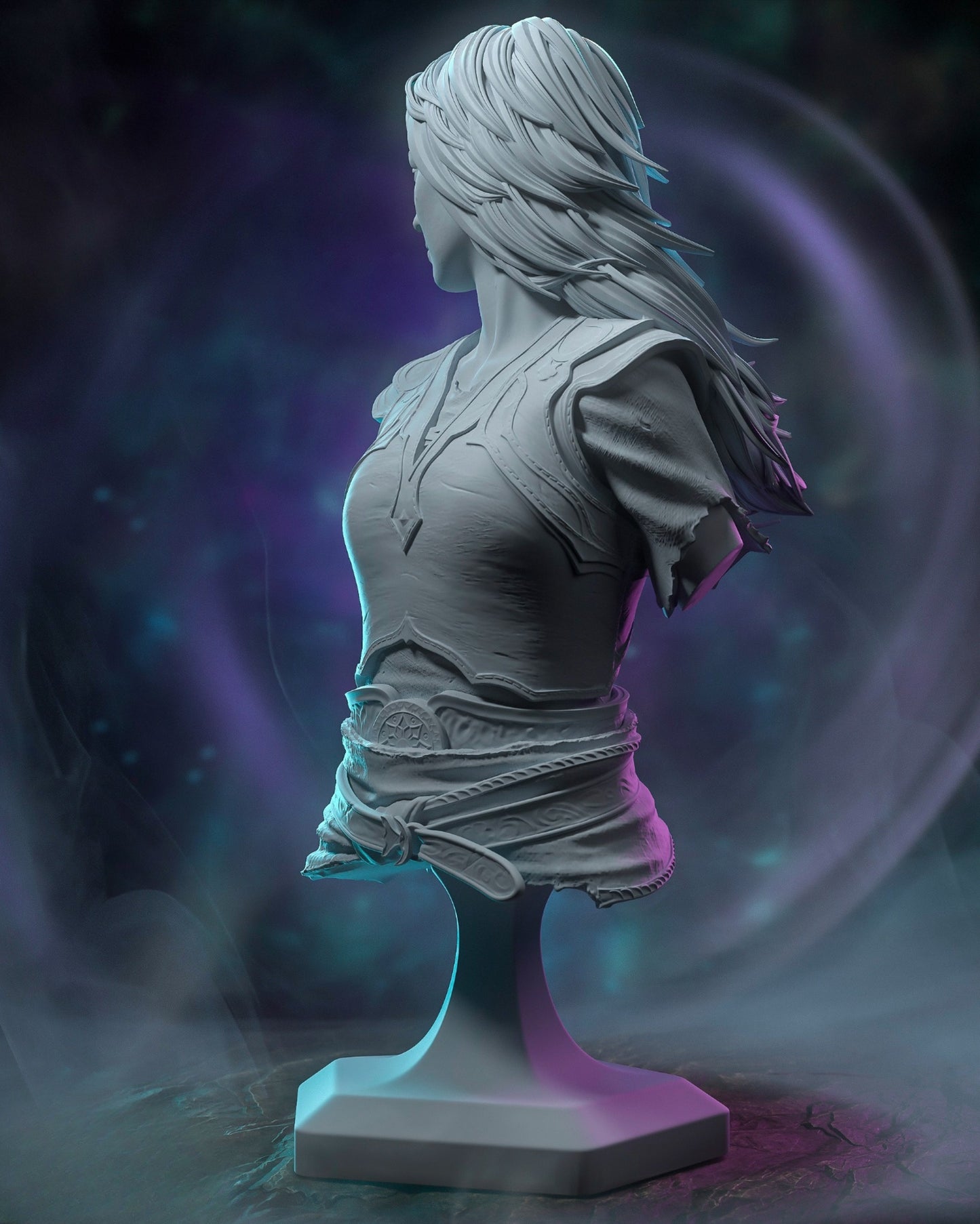 1582 Faye Laufey_God of War - STL 3D Print Files