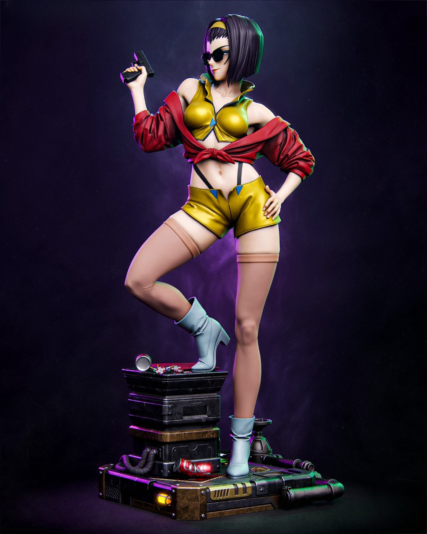 1367 Faye Valentine_Cowboy Bebop - STL 3D Print Files