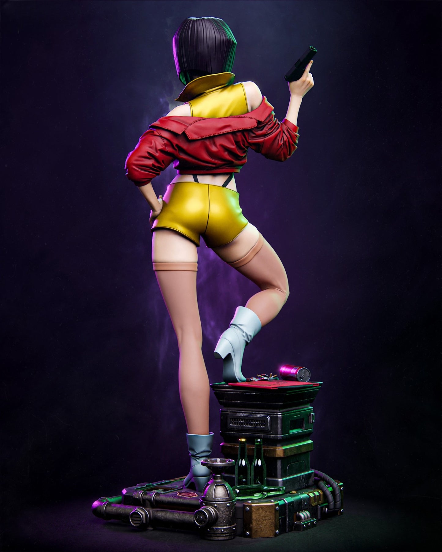 1367 Faye Valentine_Cowboy Bebop - STL 3D Print Files