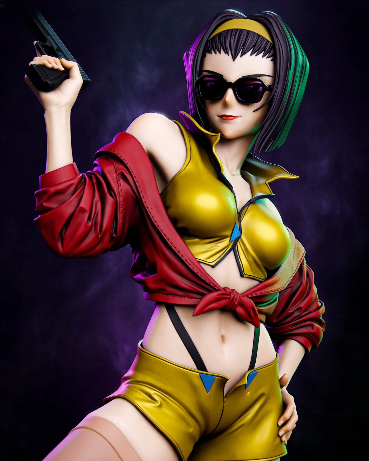 1367 Faye Valentine_Cowboy Bebop - STL 3D Print Files