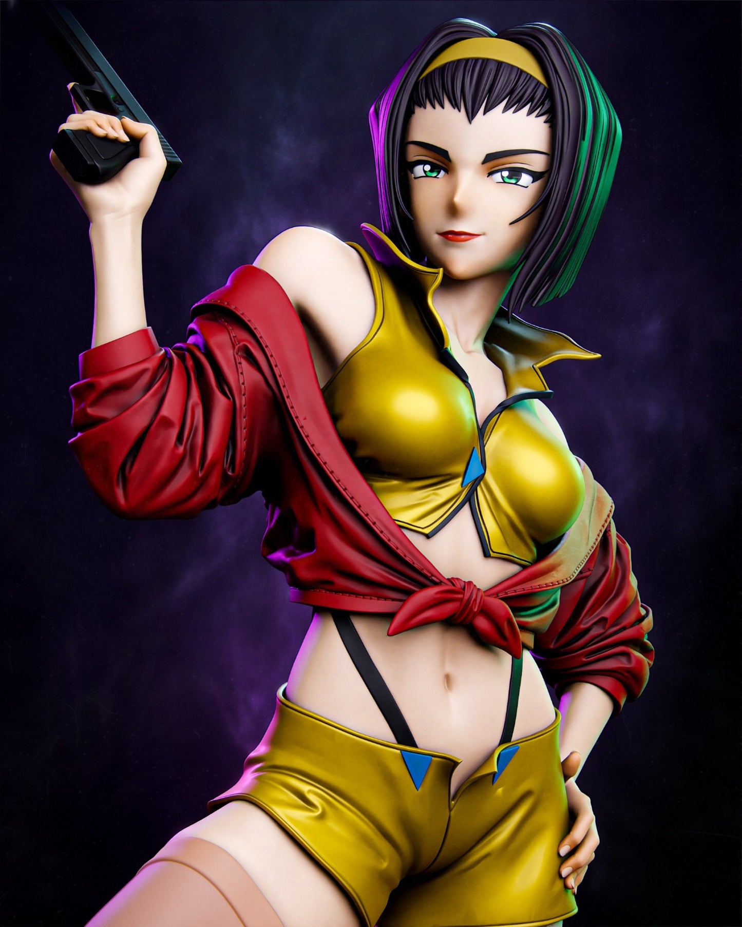 1367 Faye Valentine_Cowboy Bebop - STL 3D Print Files