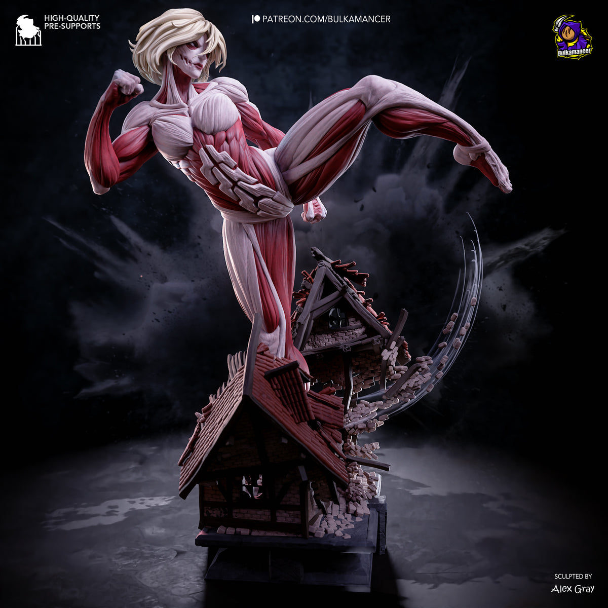 2004 Female Titan_Attack on Titan - STL 3D Print Files
