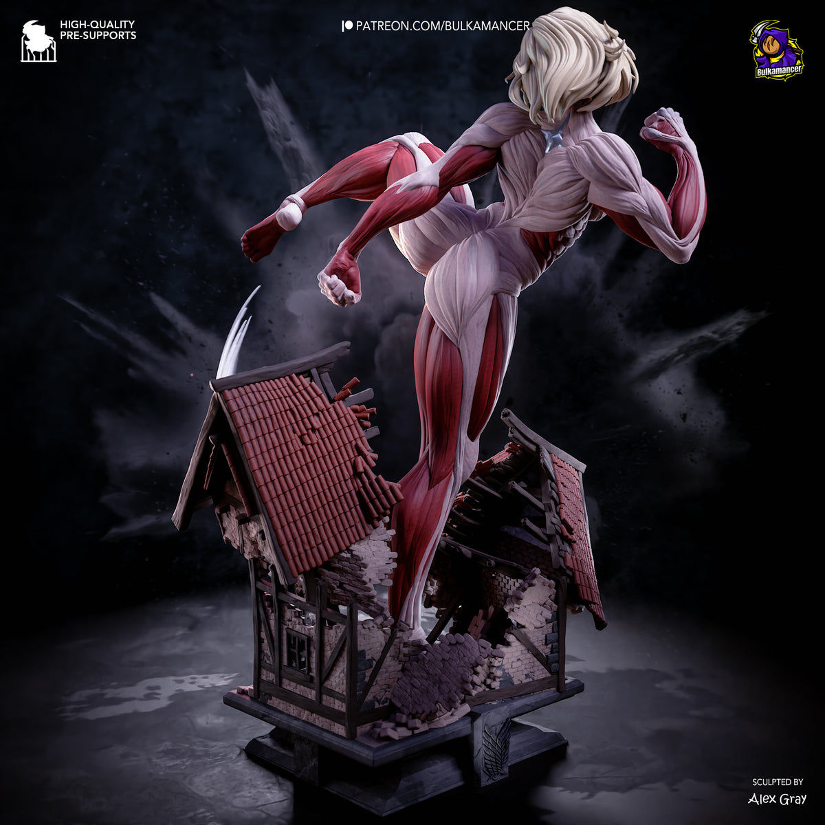 2004 Female Titan_Attack on Titan - STL 3D Print Files