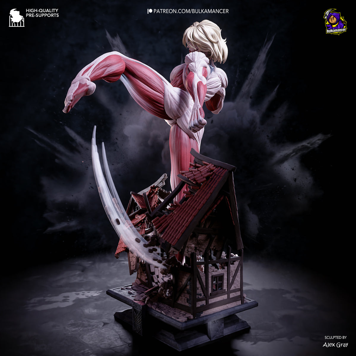 2004 Female Titan_Attack on Titan - STL 3D Print Files