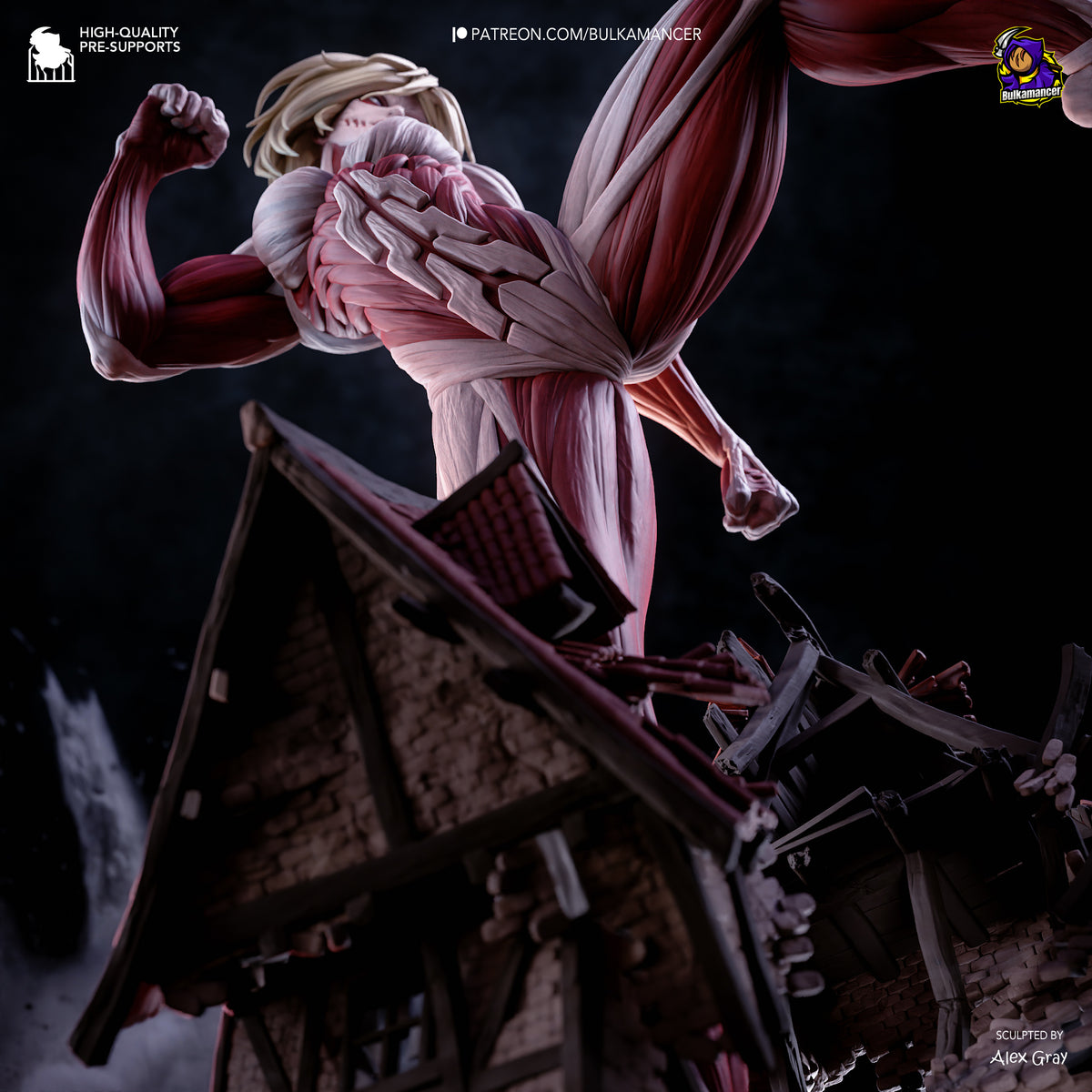 2004 Female Titan_Attack on Titan - STL 3D Print Files