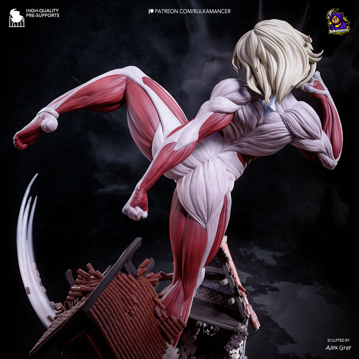 2004 Female Titan_Attack on Titan - STL 3D Print Files