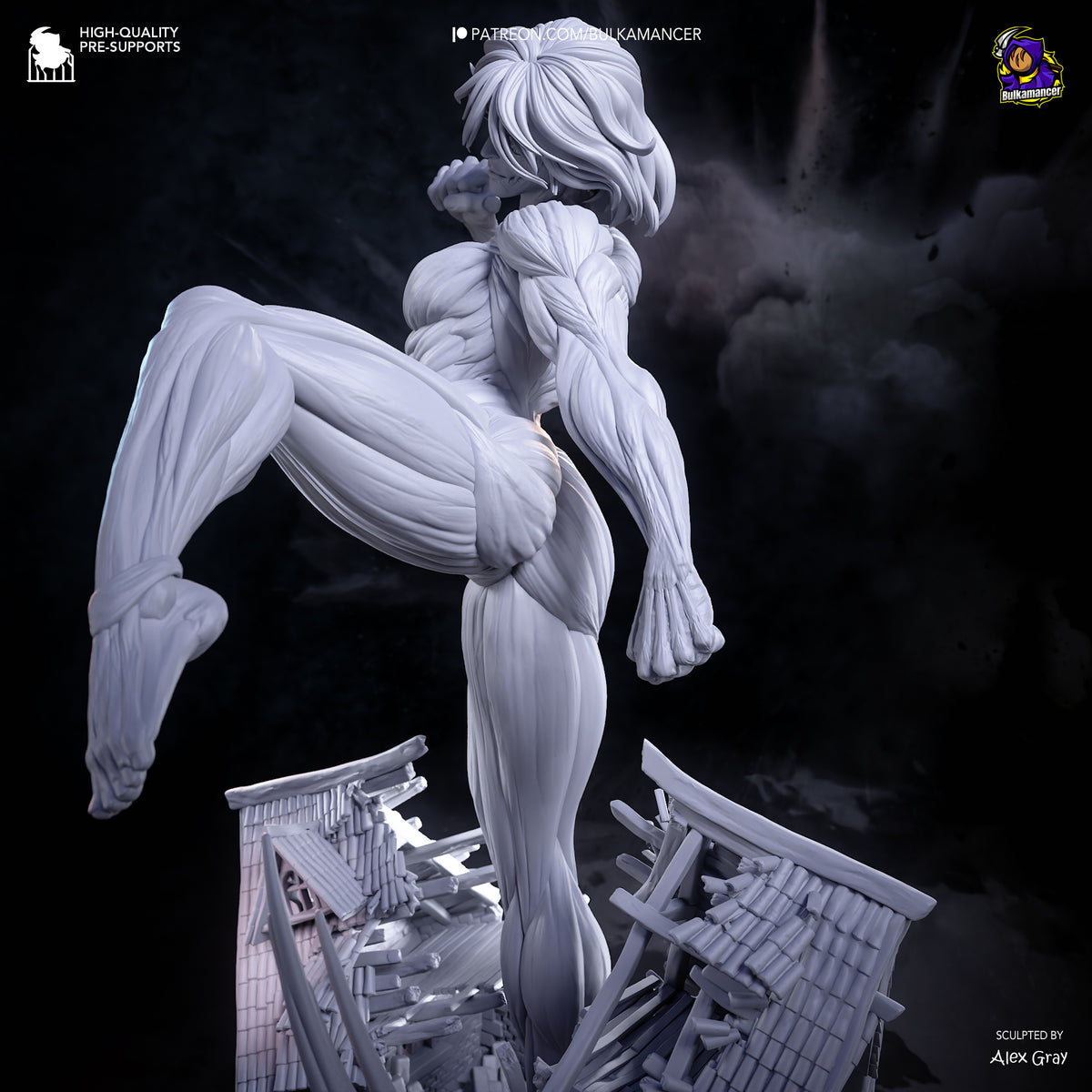 2004 Female Titan_Attack on Titan - STL 3D Print Files