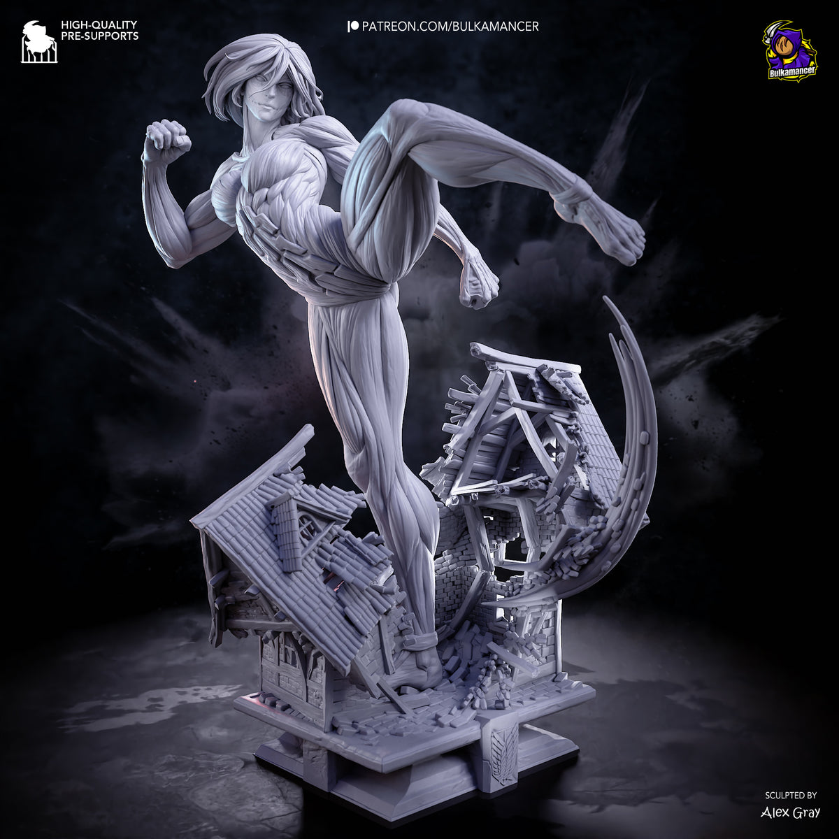 2004 Female Titan_Attack on Titan - STL 3D Print Files