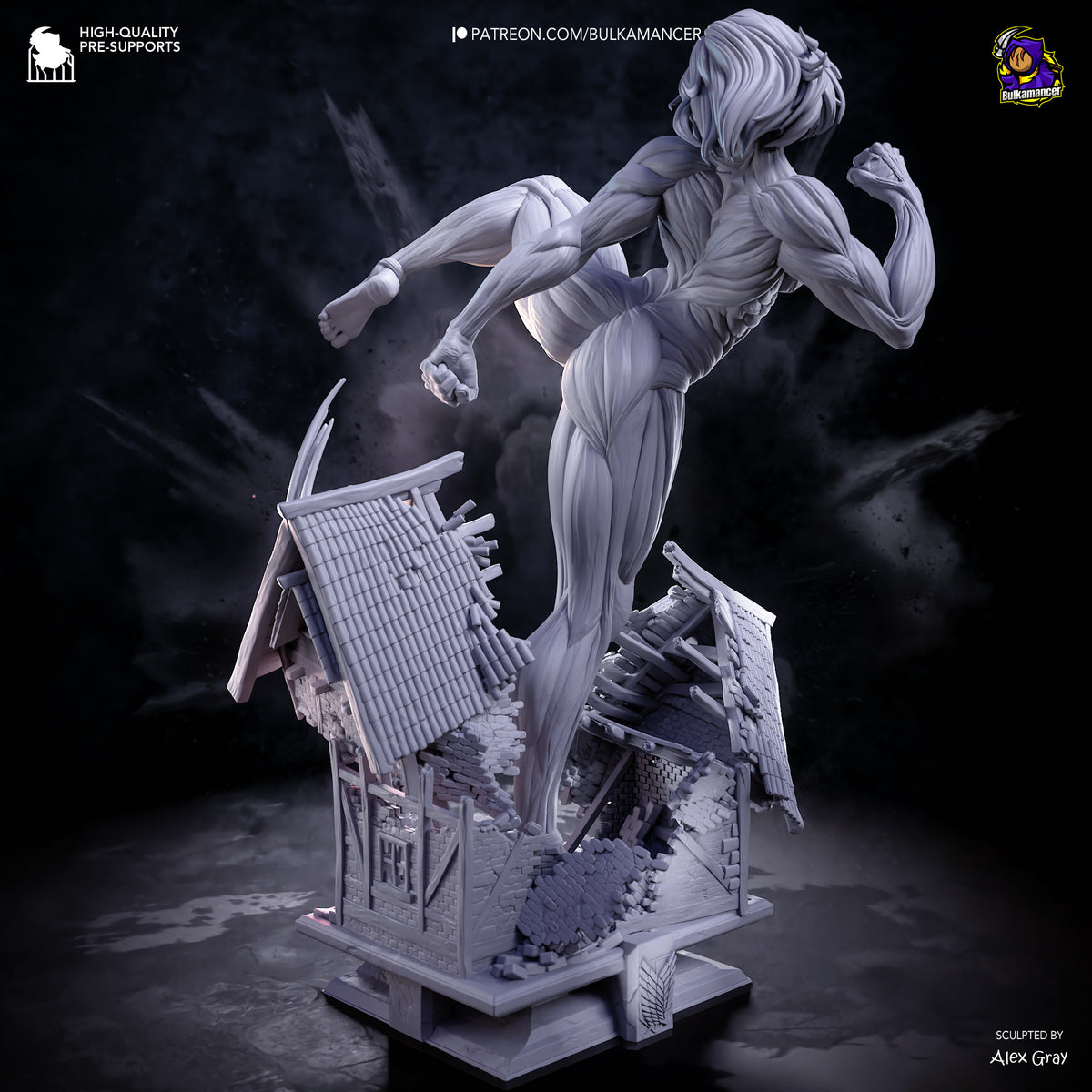 2004 Female Titan_Attack on Titan - STL 3D Print Files