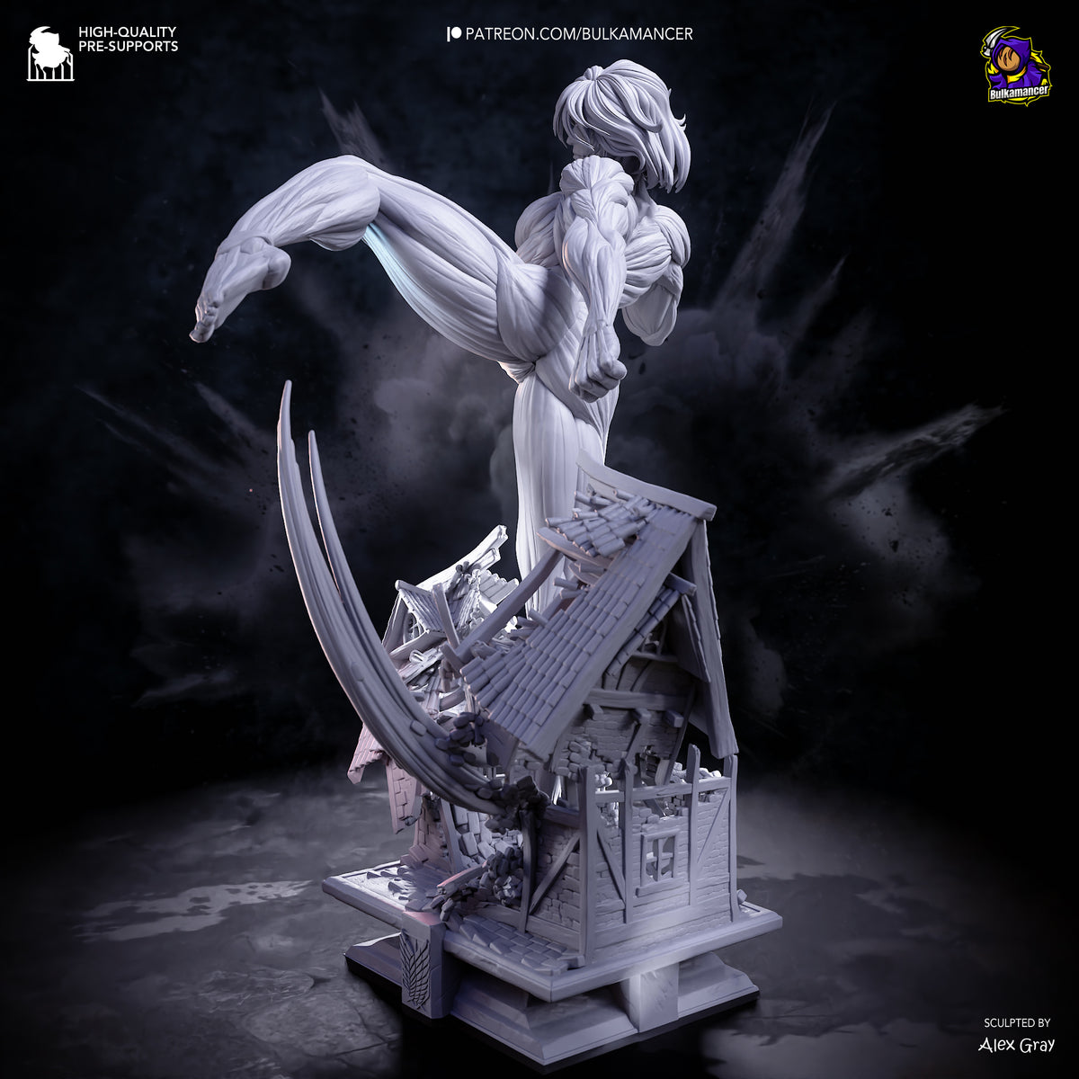 2004 Female Titan_Attack on Titan - STL 3D Print Files