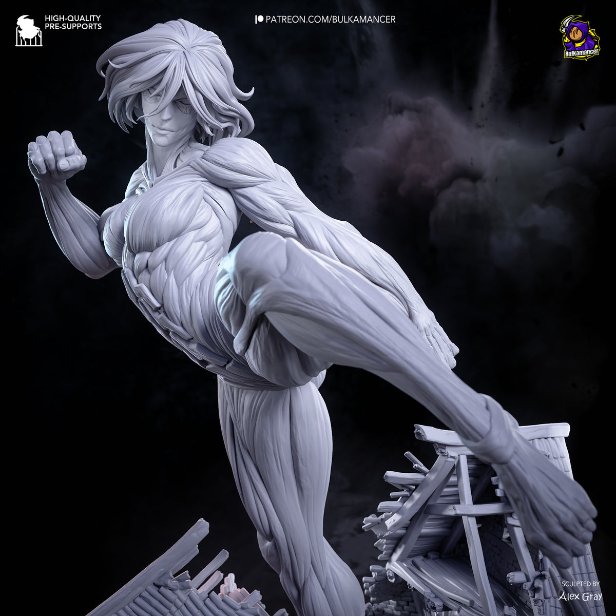 2004 Female Titan_Attack on Titan - STL 3D Print Files