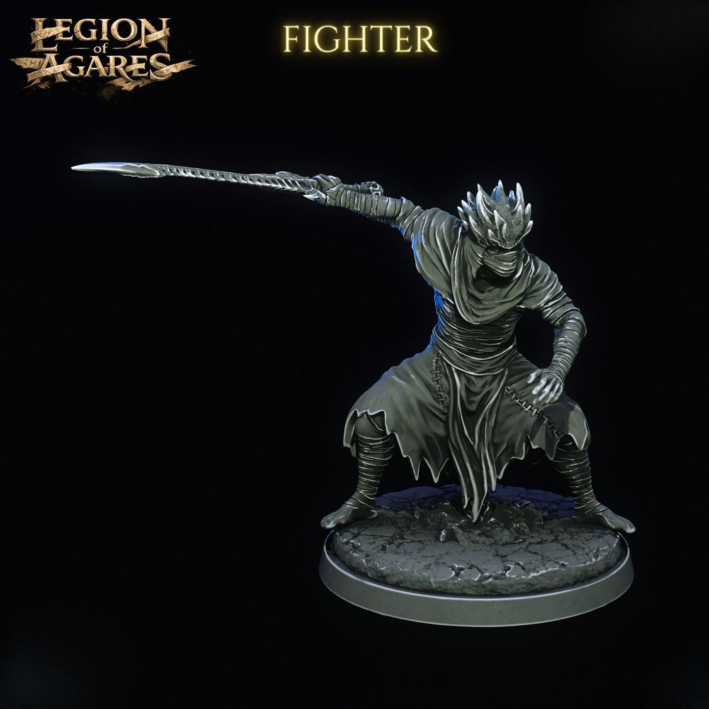 1508 Legion of Agares Miniatures Set April2026 - STL 3D Print Files