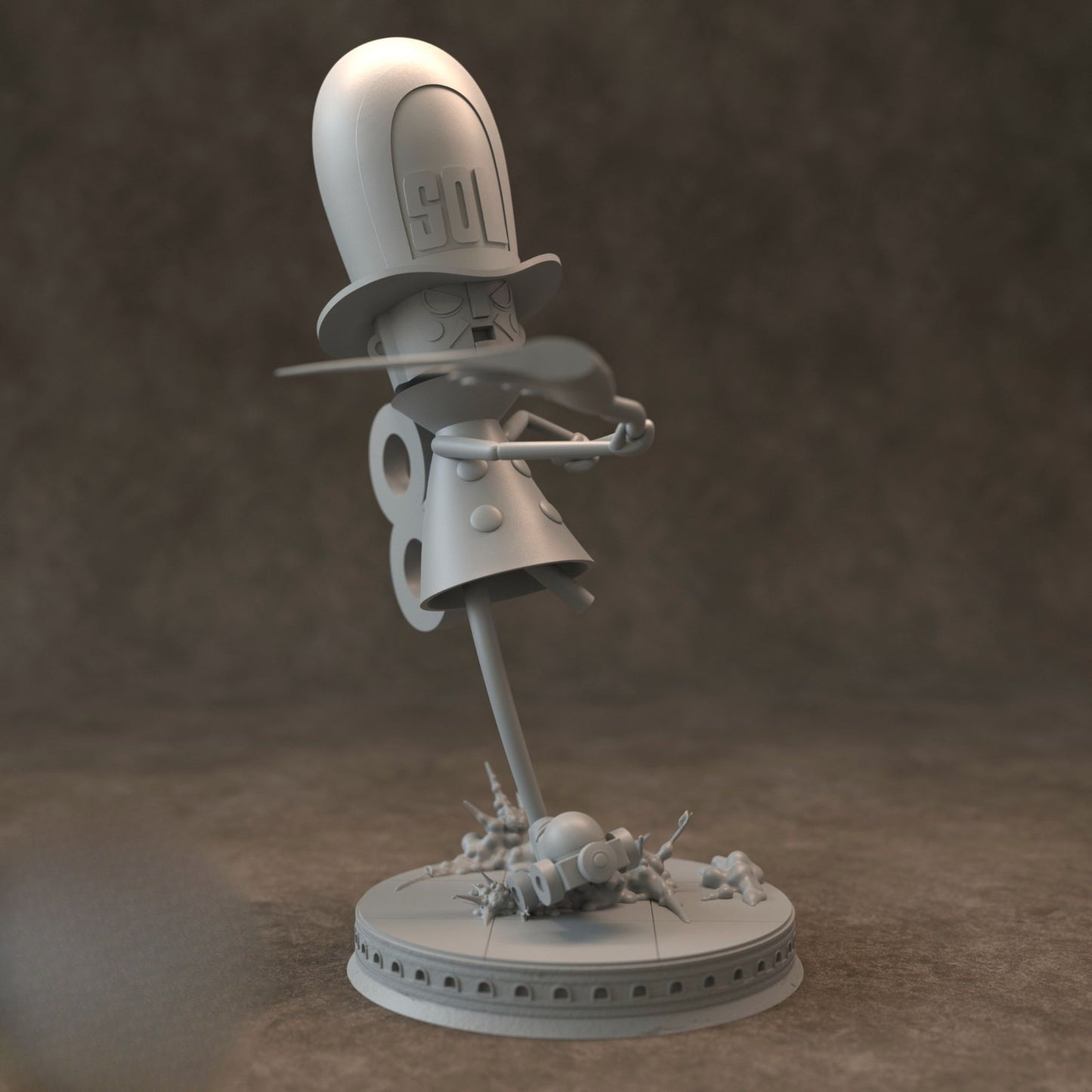 0225 Thunder Soldier (OP) - STL 3D Print Files
