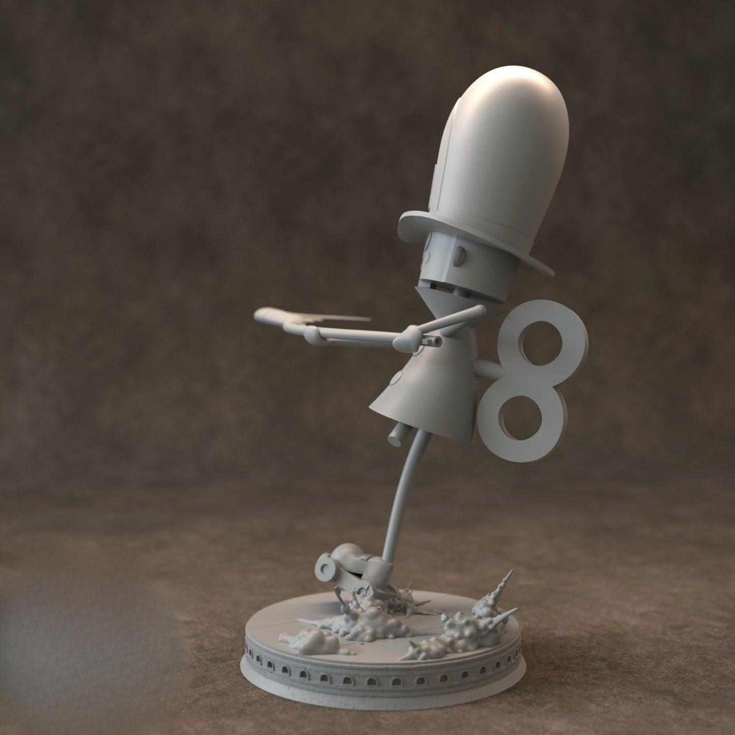 0225 Thunder Soldier (OP) - STL 3D Print Files