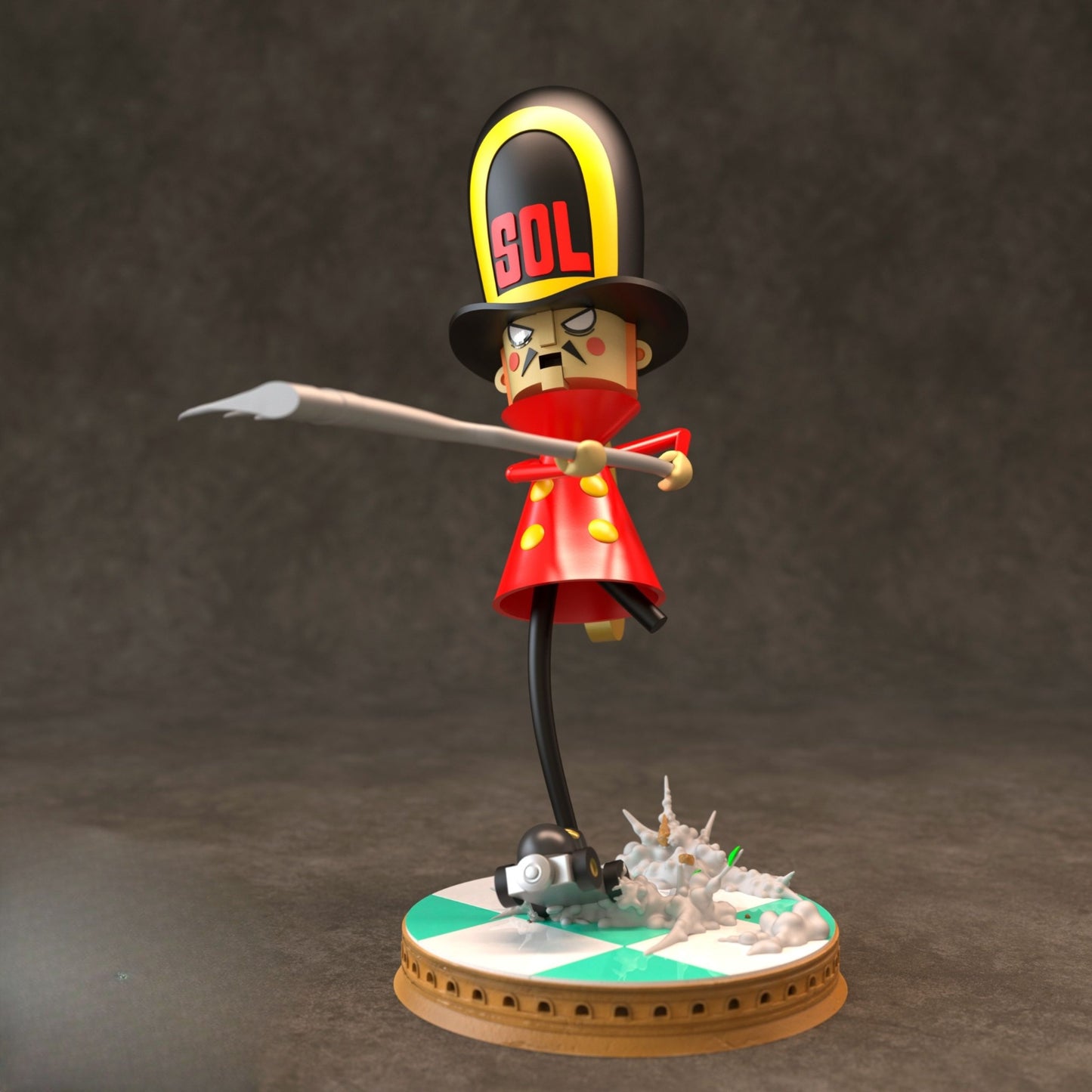 0225 Thunder Soldier (OP) - STL 3D Print Files