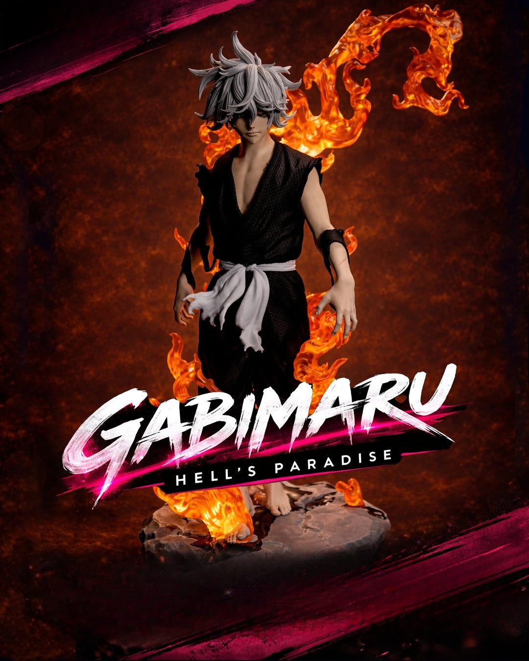 1675 Gabimaru_The Hollow - STL 3D Print Files