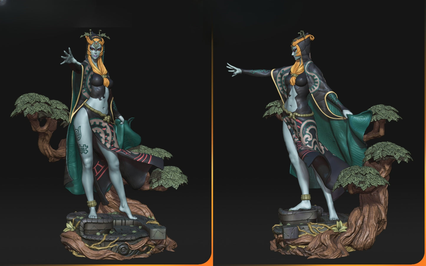 0338 Midna - Legend of Zelda - STL 3D Print Files
