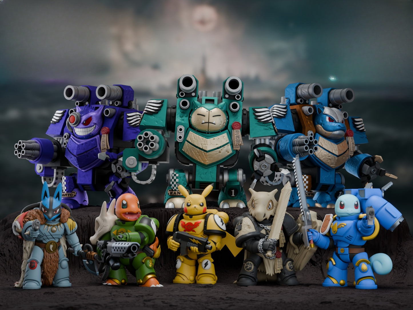 0591 Pokemon Warhammer - STL 3D Print Files