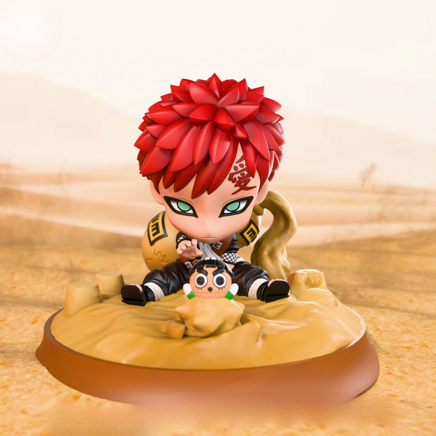 0835 Naruto Gaara - STL 3D Print Files