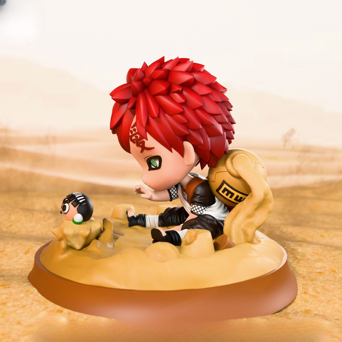 0835 Naruto Gaara - STL 3D Print Files