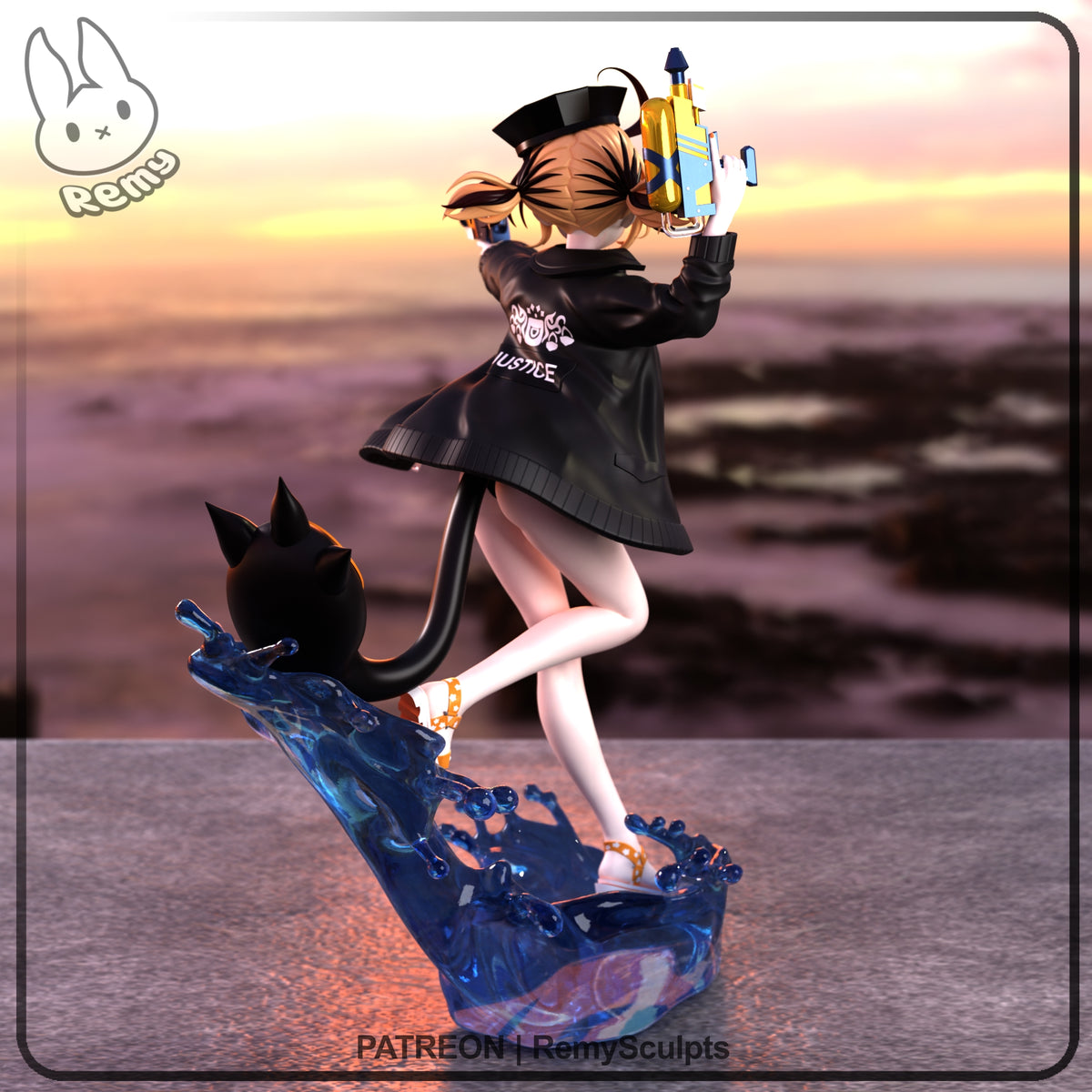 2036 VTuber_Gigi Murin - STL 3D Print Files