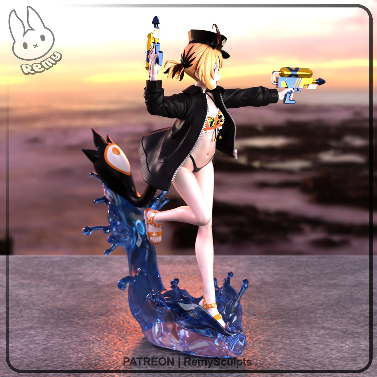 2036 VTuber_Gigi Murin - STL 3D Print Files